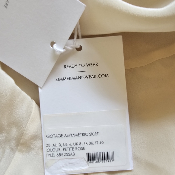 Zimmermann sabotage asymmetric skirt *SOLD* - Picture 8 of 9